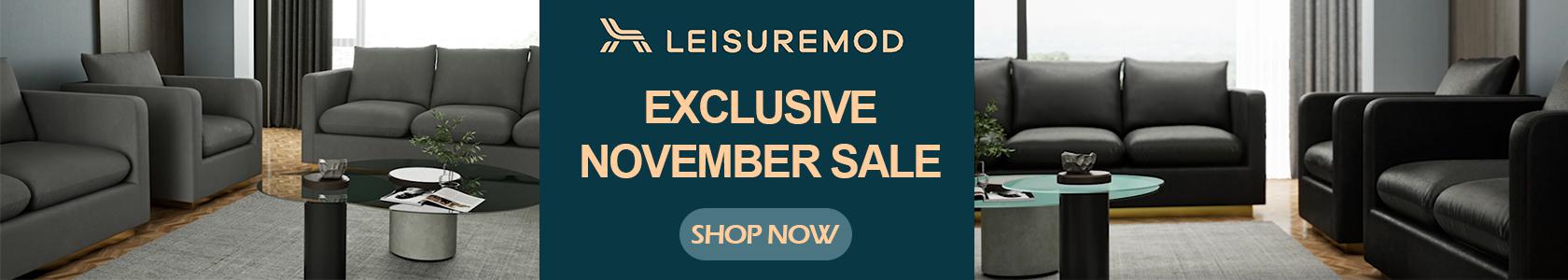 Leisure Mod November Sale banner