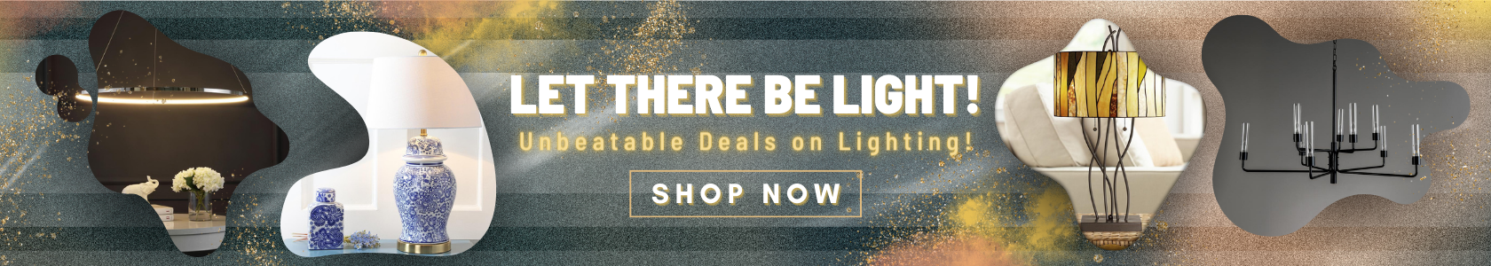 Lighting sale banner