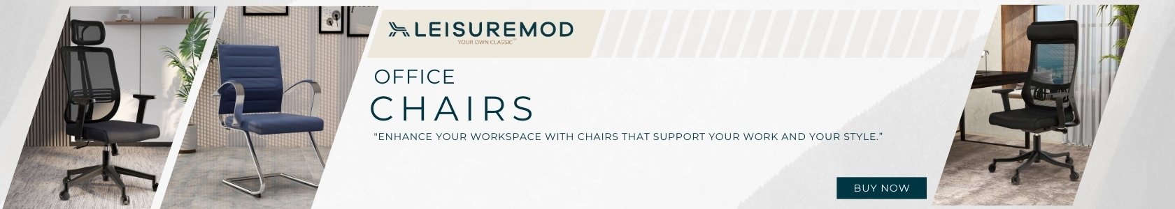 Office Chairs by Leisuremod banner