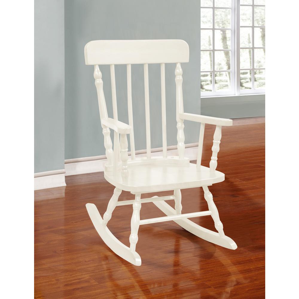 Kids Classic Solid Wood Rocking Chair | eBay