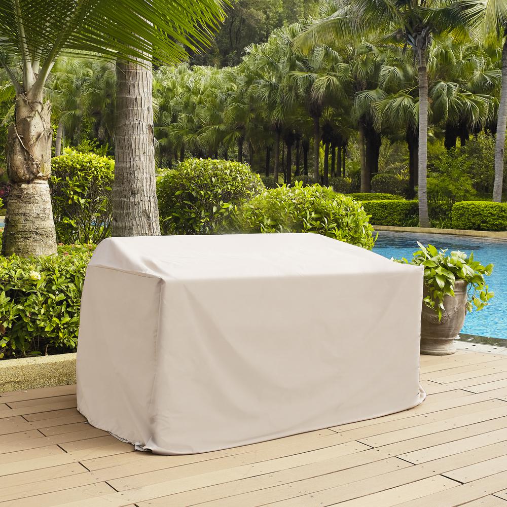 Outdoor Loveseat Furniture Cover Tan eBay