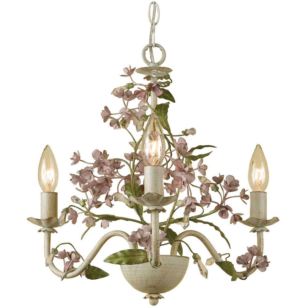 Grace Mini Chandelier, 360W Candle Bulbs, 15"HX20"W, Hardwire Only eBay