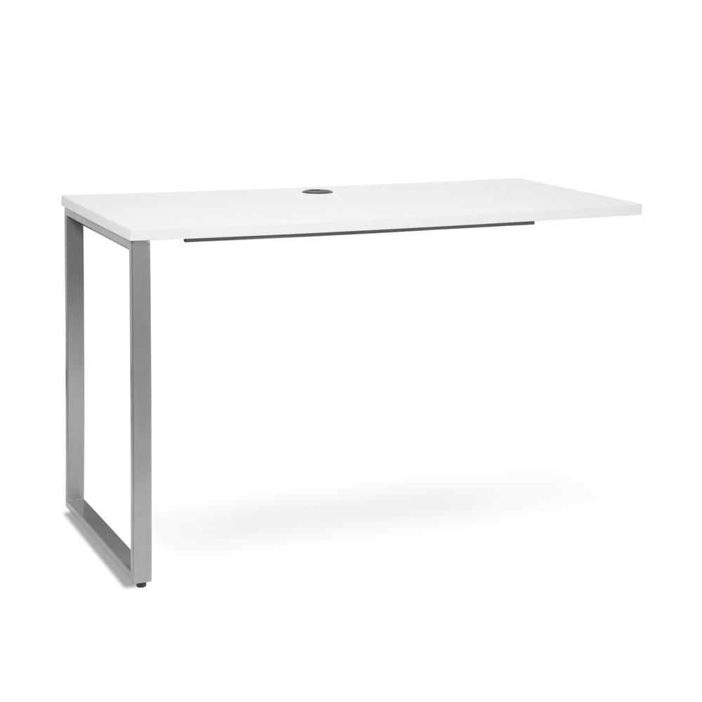 OFM Fulcrum Series 48x24 Return Desk, Office Desk Return, White (CL