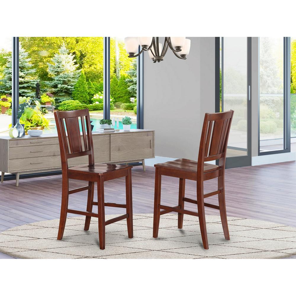 Buckland Counter Height Dining room Chair with Wood Seat in eBay