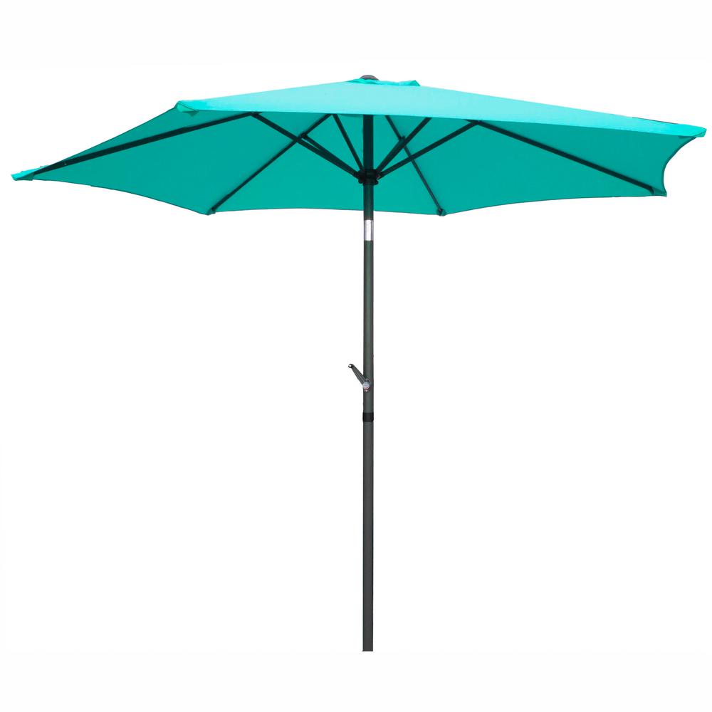 8 ft aluminum parasol patio umbrella Outdoor Treasure Garden x 10 ft. Sunbrella Aluminium Auto Tilt Sunbrella Black providing pergolas PURPLE LEAF 8-ft Aluminum White