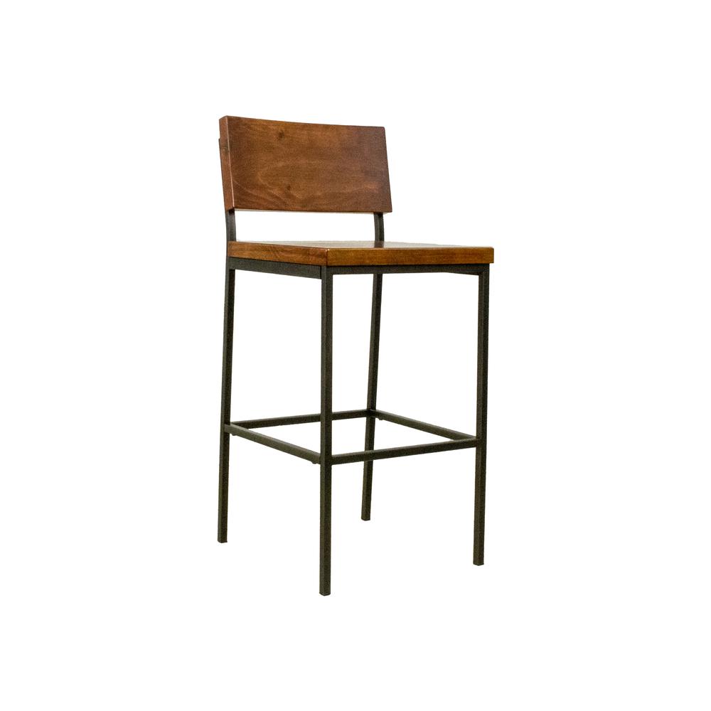 Wood/Metal Counter Stool 726692860875 eBay