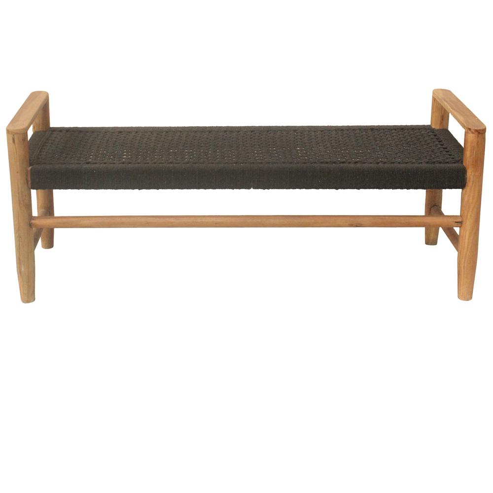 Crestview Jute Bench