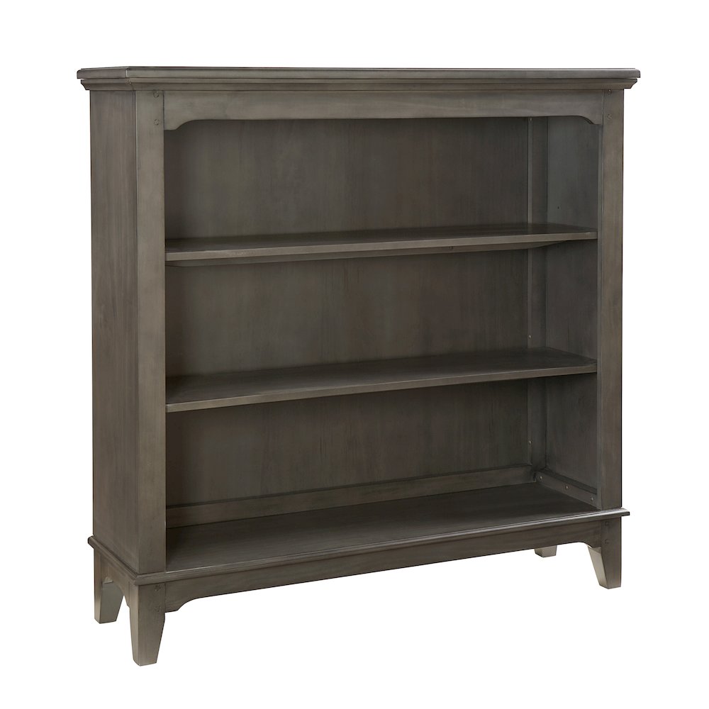 Westwood Design Taylor Farmhouse Wood Bookcase in Dusk Gray Finish