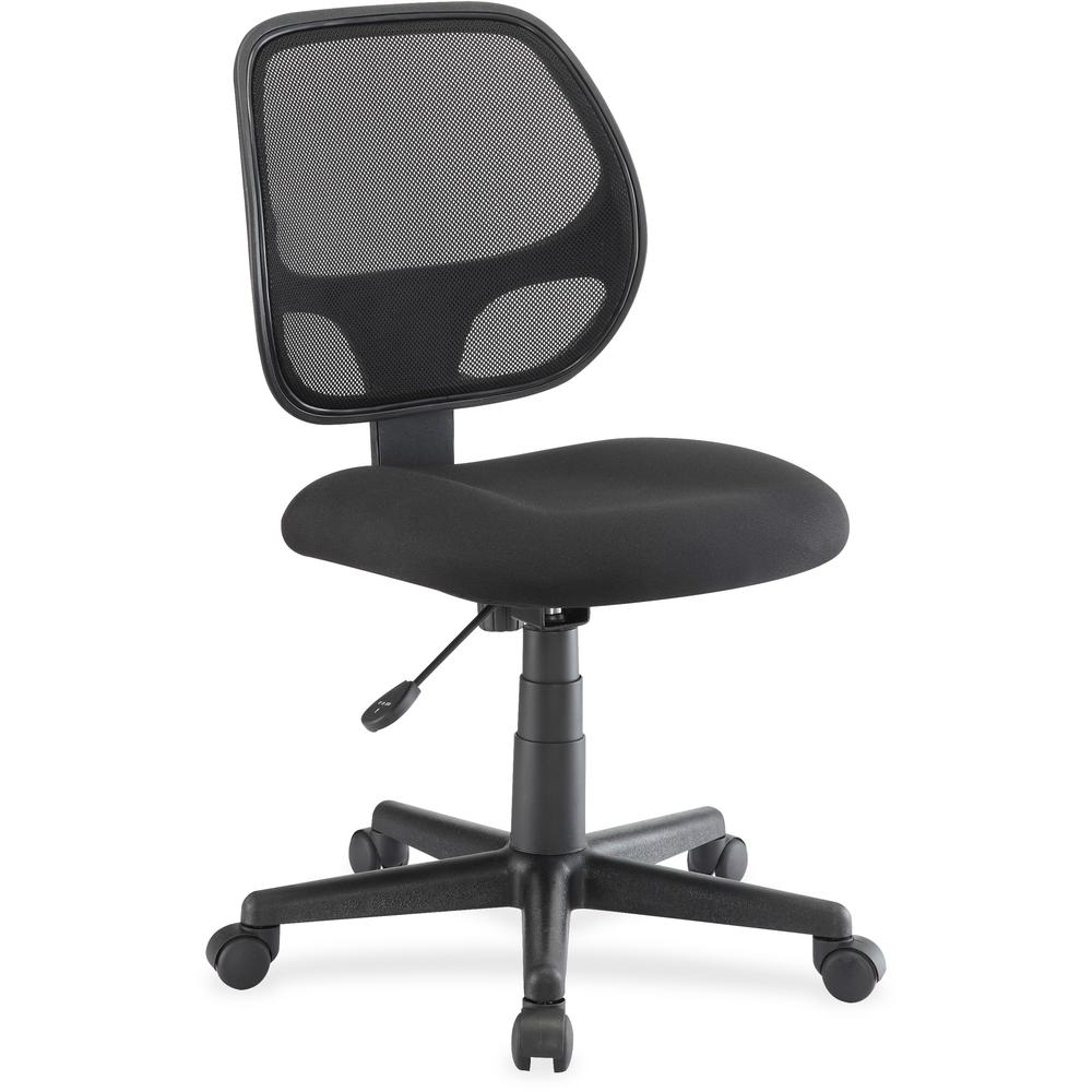 Lorell Multi Task Chair Fabric Black Seat Black Back 5 Star Base 35255820950 Ebay