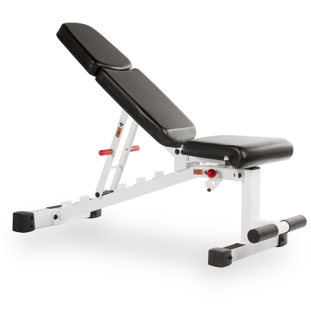 XMark Adjustable Dumbbell Weight Bench XM 7630 White